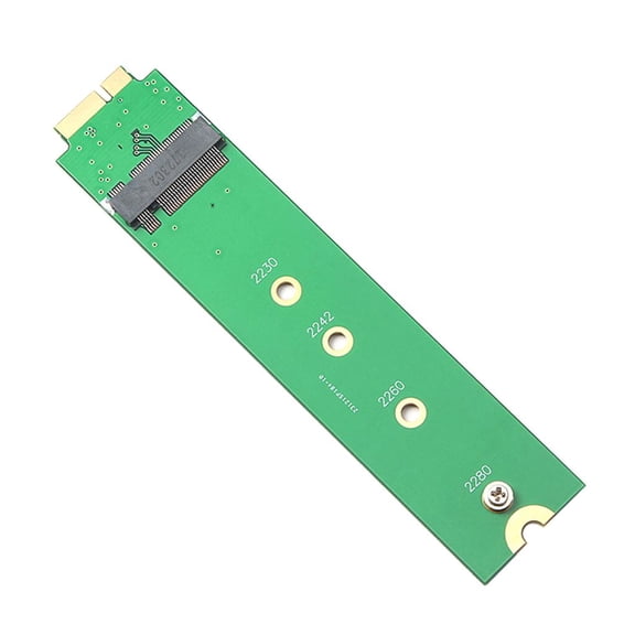 QSTDGVPW M.2 NGFF SSD to A1369 A1370 Adapter for 2010 2011 MacBook Air HDD Replacement,