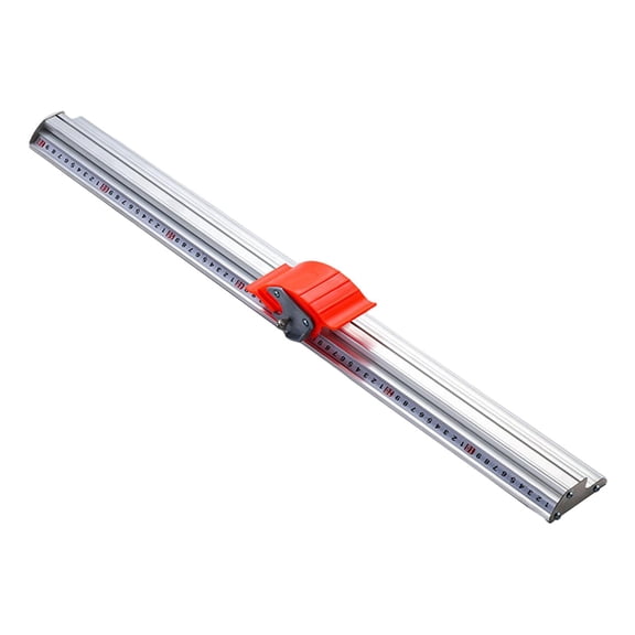 QSTDGVPW Manual Cutting Ruler Cutting Positioning Track Ruler for Paper Box PET Sheet 70cm