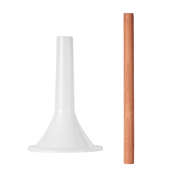 QSTDGVPW Manual Sausage Stuffer Tube Funnel Kitchen Gadgets DIY Making Accessory Handmade 16cmx10.5cm