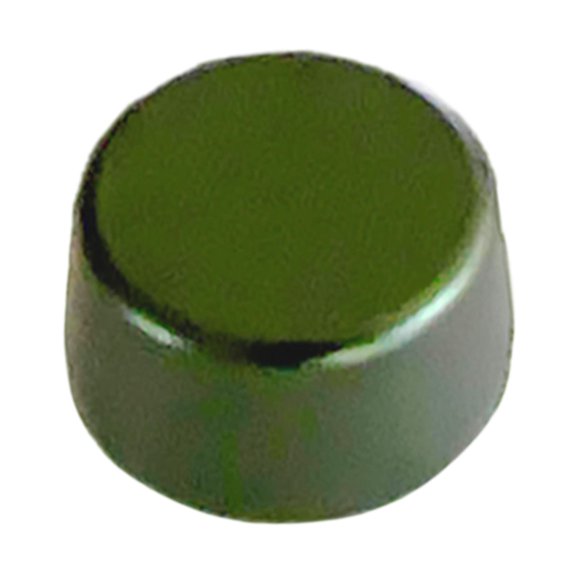 QSTDGVPW Mechanical Keyboard Knobs Lightweight Replacement Parts Durable Round Metal Knob Green