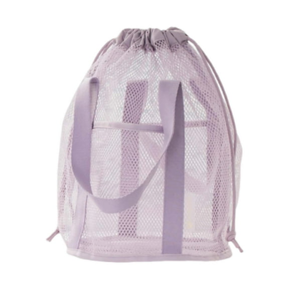 QSTDGVPW Mesh Shower Caddy Tote Bag Basket Portable for Accessories Camping Women/Men Purple