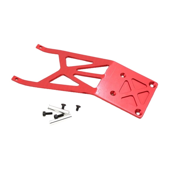 QSTDGVPW Metal Front Chassis Armor Protection Skidplate for SLASH 2WD Model DIY Parts red