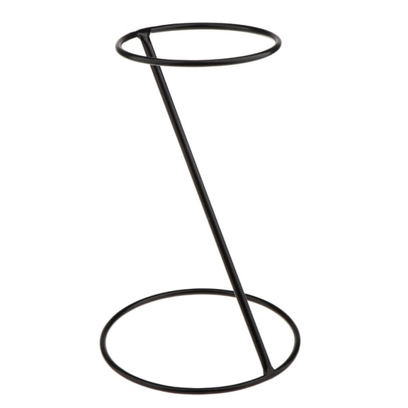 QSTDGVPW Metal Hat Display Holder Baseball Holder Sports Cap Storage Organizer Stand Rack Black