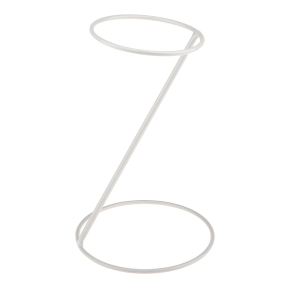 QSTDGVPW Metal Hat Display Holder Baseball Holder Sports Cap Storage Organizer Stand Rack White