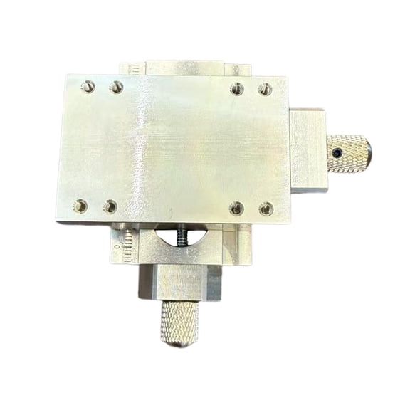 QSTDGVPW Micro Cross Slide Table Translation Stage Worktable Aluminum Alloy Fine Adjustment Sliding Table Xy Linear Module Cross Slide