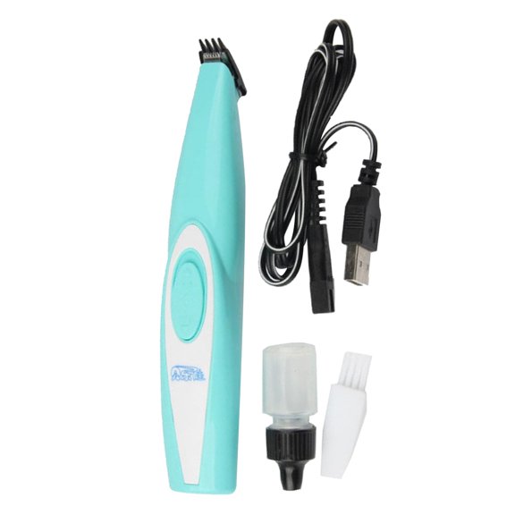 QSTDGVPW Mini dog and cat Hair Rechargable Shaving Puppy Kitten Tool Grooming Small Pet Clipper Dogs Shaver for Foot, , Eyes, Ears, , Rump