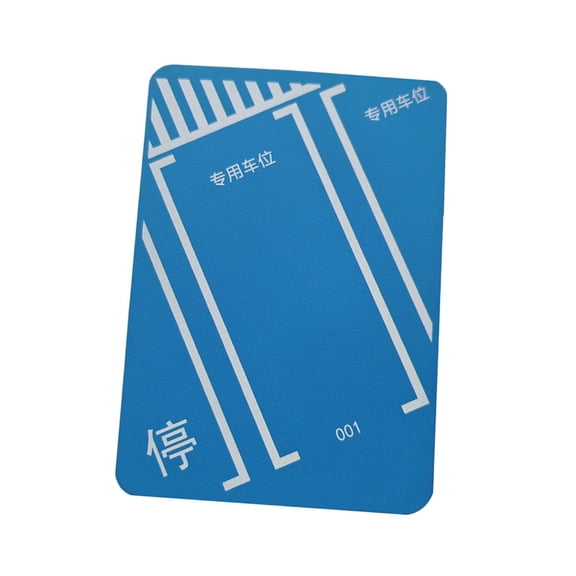 QSTDGVPW Miniature Car Park, City Street Scene Model, Toy Ornament, Decoration Organizer, 001blue