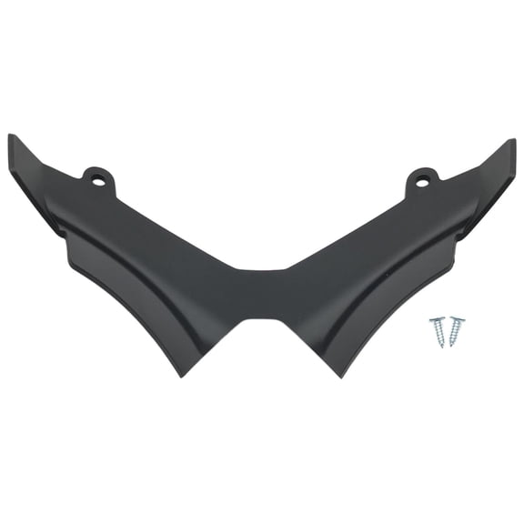 QSTDGVPW Motorcycle ABS Spoiler Protective Guard Front Lower Aerodynamic Winglets Fairing Black