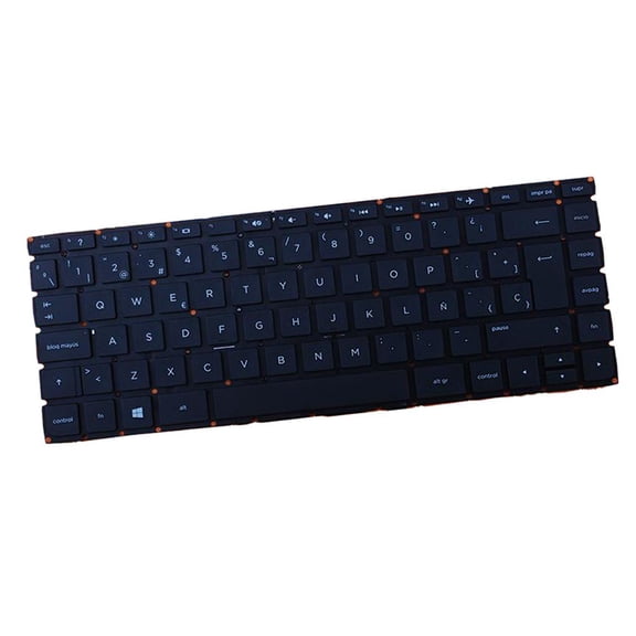 QSTDGVPW NEW LAPTOP KEYBOARD for Pavilion 14-AC 14-AF Series Laptop Spanish BLACK