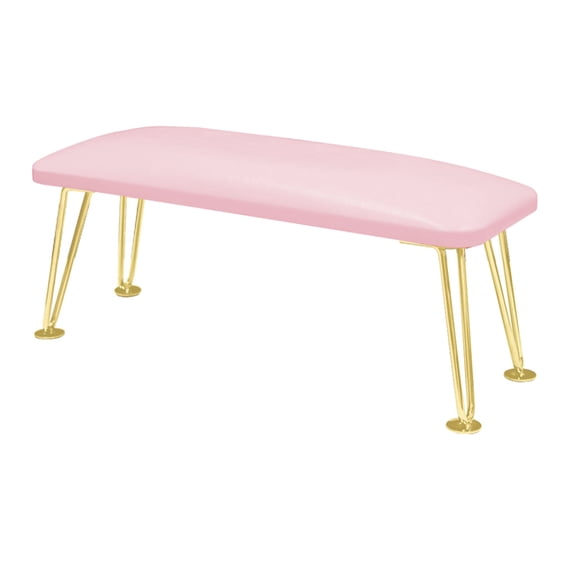 QSTDGVPW Nail Arm Rest Professional with Bracket Station Table Desk for Fingernails pink