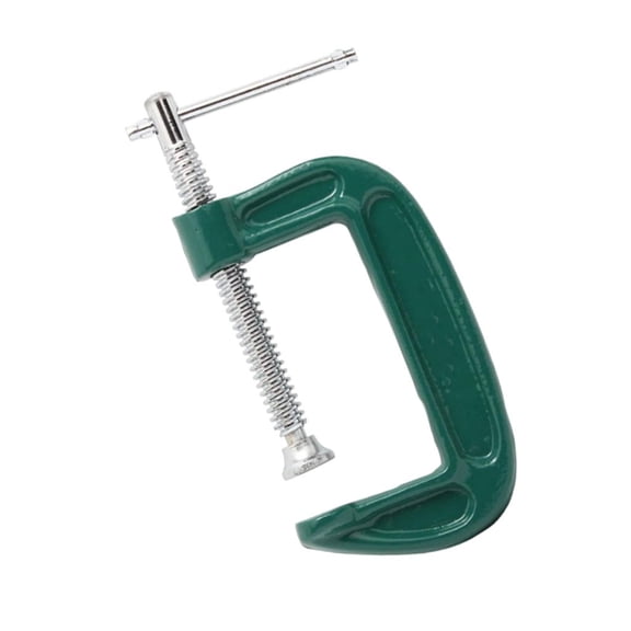 QSTDGVPW New Heavy Duty Steel Frame Reinforced Welding Work G-Clamp - 8 Inch C Grip