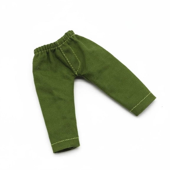 QSTDGVPW OB11 Doll Pants Solid Designs OB11 Doll Clothes Fashionable Miniature Pants for Hobbyists, Display