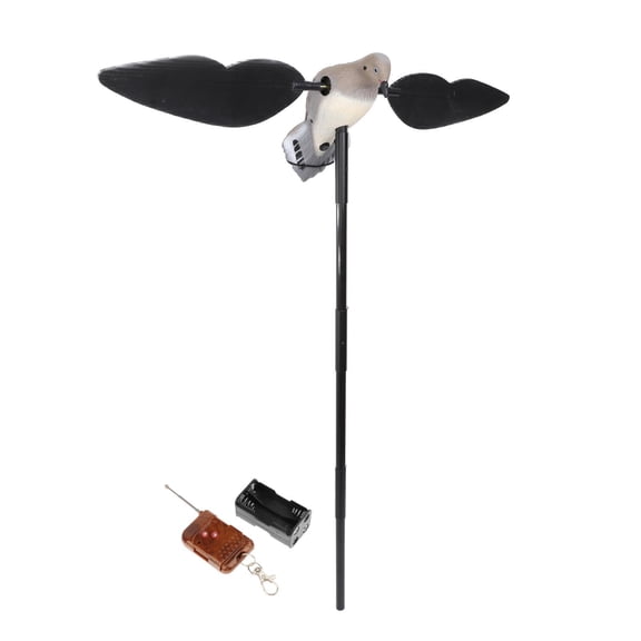 QSTDGVPW Outdoor Decoy Wing Motion Decoy for Hunting Multicolor Includes Bar & Remote