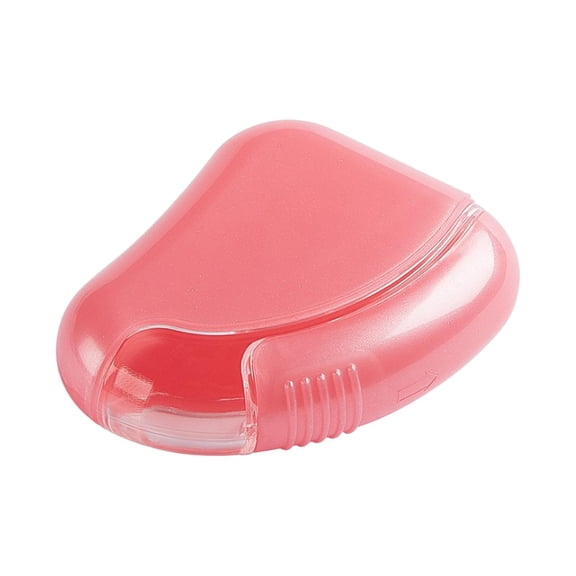 QSTDGVPW Pill Case Pill Box Organizer Dust Proof Vitamin Container for Pocket Pink Pink