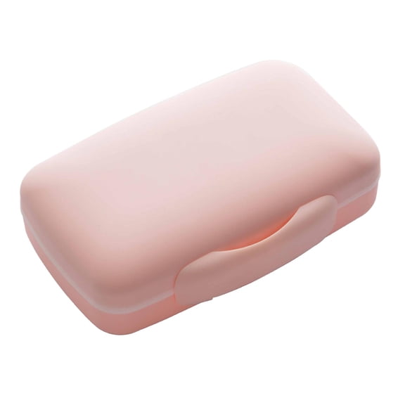 QSTDGVPW Portable Weekly Pill Box Organizer 7 Day Planner Box Medicine Storage Container Medication Pod pink