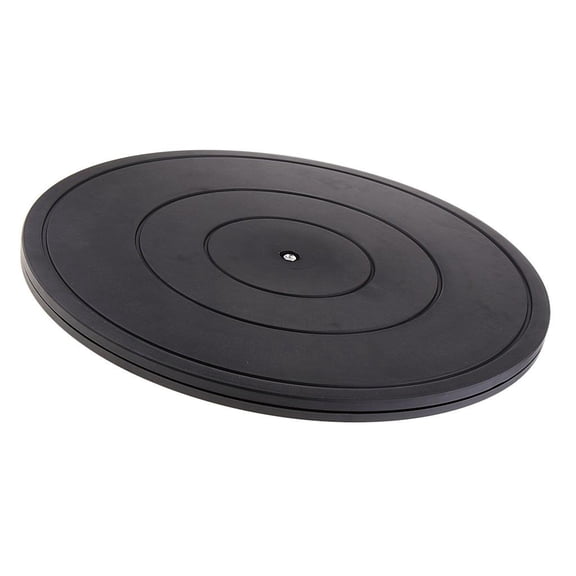 QSTDGVPW Prettyia 16 " Rotating Swivel Turntable Display Stand Lazy Susan