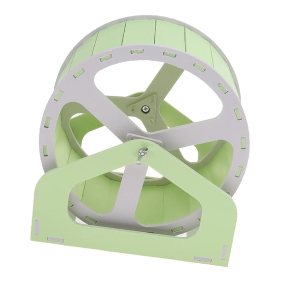QSTDGVPW Quiet Hamster Mouse Exercise Toy Jogging Toy Small Animals Running Wheel Green