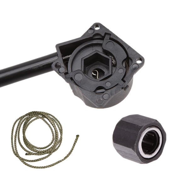 QSTDGVPW R020 Engine Pull Starter with 12mm Hex Nut Set for HSP Redcat 1/10 Accessory