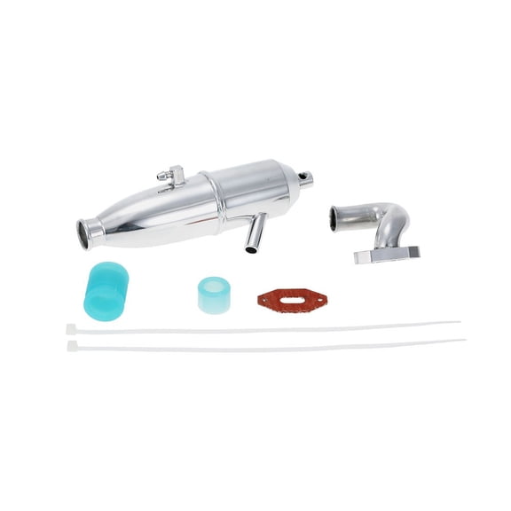 QSTDGVPW RC 02124 Exhaust Pipe Models Upgrade For 1/10 RC Car Buggy Truck HSP BQ-002