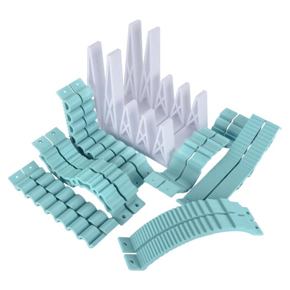 QSTDGVPW RC Bridge Climbing Obstacle Bridge Simulation Accessories DIY Sturdy Trapezoidal