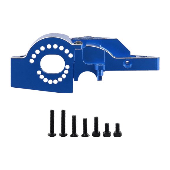 QSTDGVPW RC Car Motor Base Aluminum Alloy Maintenance Screws Modification Repairing Quick blue