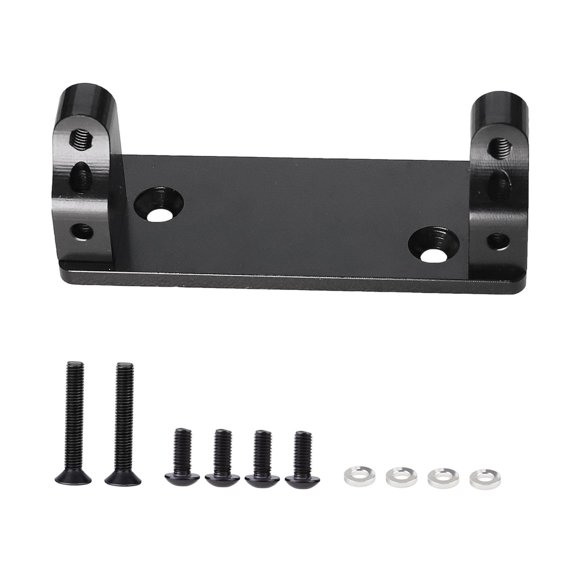 QSTDGVPW RC Servo Mount Aluminum Alloy Easy to Install DIY Modified with Screw RC Upgrade