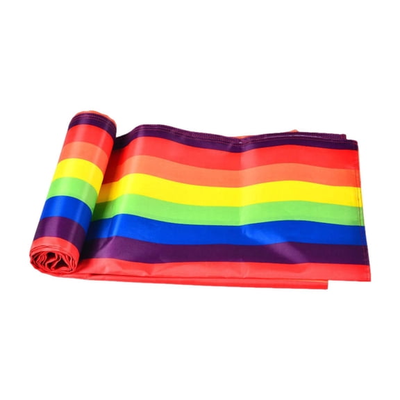 QSTDGVPW Rainbow Fun Run Mat Kids Team Building Activity for Backyard Party Team Race 1.4mx14m