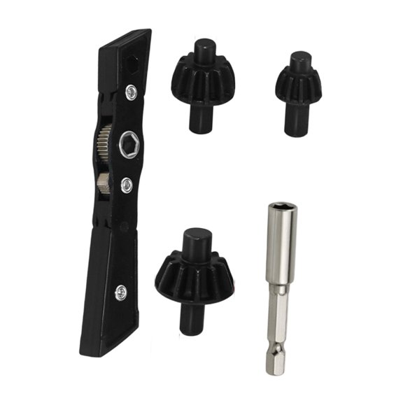 QSTDGVPW Ratchet Wrench Set Easy to Use Quick Release Chuck Key Head Forward and Reverse Rotation Sturdy Metal Construction with Portable Design Suitable for Professional Maintenance Style B Set