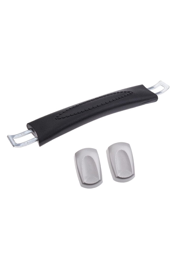Replacement Luggage Suitcase Handle Carrying Spare Strap Hand Grip w/ Two Metal