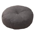 thumbnail image 1 of QSTDGVPW Round Floor Pillow Meditation Cushion for Chair Sofa Adults Kids Living Room Dark Grey, 1 of 9