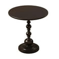 thumbnail image 1 of QSTDGVPW Round Side Table Outdoor Table Coffee Drink Table for Dorm Apartment Balcony black L, 1 of 7