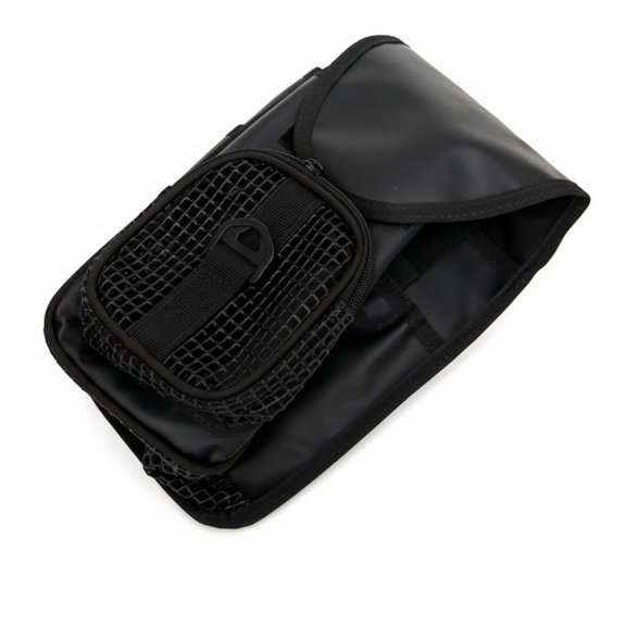 QSTDGVPW Side Mount Dive Pouch Dive Light Holder Utility Pocket Waterproof Nylon Material for Divers and Scuba Enthusiasts