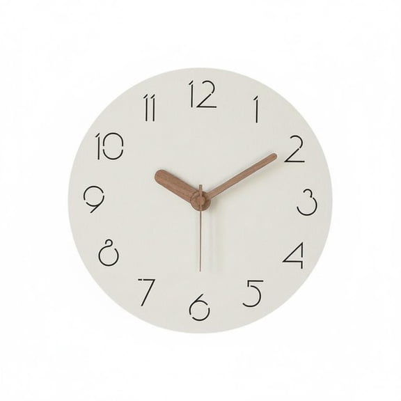 QSTDGVPW Silent Crystal Wall Clock Non-Ticking Modern Minimalist Clock Nordic Design Timepiece for Living Room, Bedroom, Kitchen