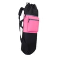thumbnail image 1 of QSTDGVPW Skateboard Backpack Drawstring Closure Pad Storage Bag Waterproof Longboard Case Black and Rose Red, 1 of 9