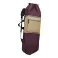 thumbnail image 1 of QSTDGVPW Skateboard Backpack Drawstring Closure Pad Storage Bag Waterproof Longboard Case Brown, 1 of 9