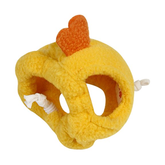 QSTDGVPW Small Animals Hat Hamster Hat Pet Hat Headgear Adjustable for Ferret Rodent Rats S