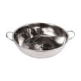 thumbnail image 1 of QSTDGVPW Stainless Steel Divided Hot Pot Cooking Pot 3 Favor Easy to Clean Chinese Multifunctional for Home Camping Restaurant Kitchen 36cm, 1 of 7