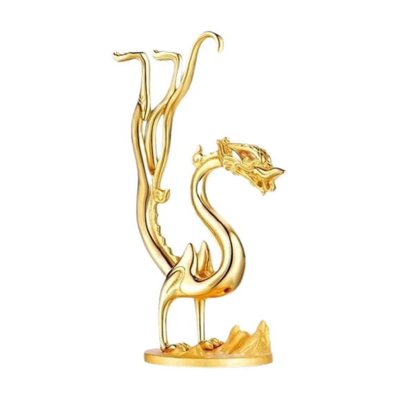 QSTDGVPW Stick Holder Creative Burner Stand for Indoor Tea Room Table Gold