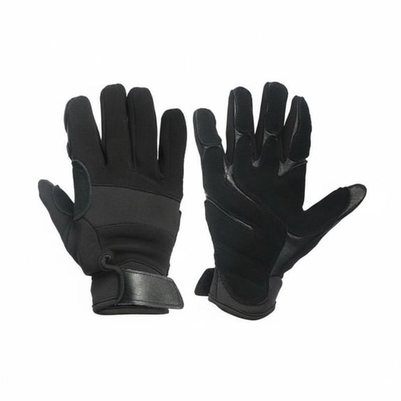 QSTDGVPW Sturdy Duty Work Gloves Wear-Resistant Full-Finger Gloves Versatile Safety Equipment for Rappellers, Climbers, Construction, Caving