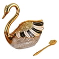 thumbnail image 1 of QSTDGVPW Swan Shaped Sugar Container Salt Spice Jar Gift Creative Durability Professional Style C, 1 of 9