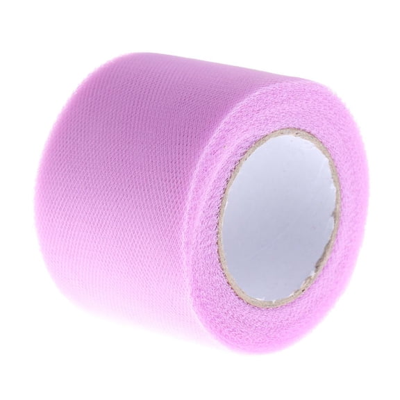 QSTDGVPW Tutu Tulle Fabric Spool Rolls DIY Craft Sewing Wedding Dress Decor Light Light Purple