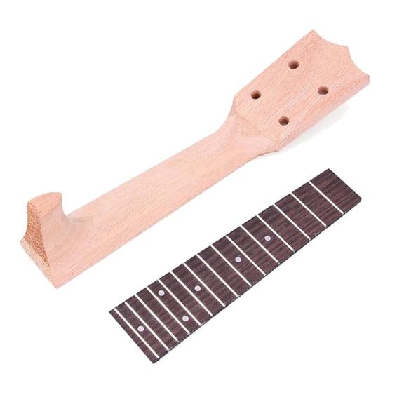 QSTDGVPW Ukulele Neck And Fretboard For Concert 21 23 26 Inches Ukulele Parts 21 Inches