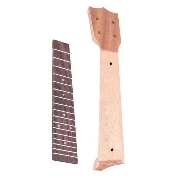 QSTDGVPW Ukulele Neck and Fingerboard for Concert 21 23 26 Inch Ukulele Parts 23 inch