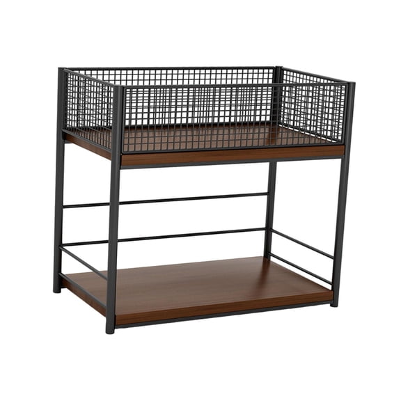 QSTDGVPW Under Desk File Organizer Box Portable Multipurpose for Bedroom Kitchen Dorm black