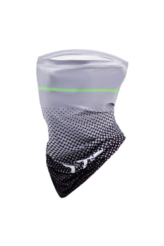 Washable Cycling Bandana Neck Gaiter Face Mask Balaclava Scarf Dust Proof Shield Gray