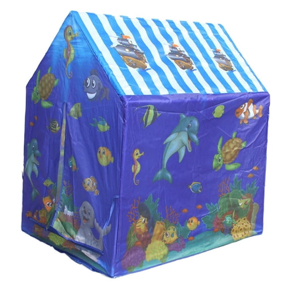 QSTDGVPW Wigwam Toys Indoor Outdoor Children's House Boy Girls Gift Underwater World