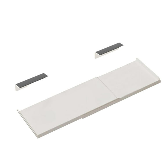 QSTDGVPW Window Sill Plant Shelf Counter Extender Easy to Install Expandable Plant Storage Board Kitchen Windowsill Shelf for Bathroom 25cmx40cm to 75cm