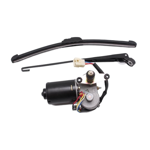 QSTDGVPW Windshield Wiper Motor Kit with Wiper Arm Electric UTV Windshield Wiper Kit