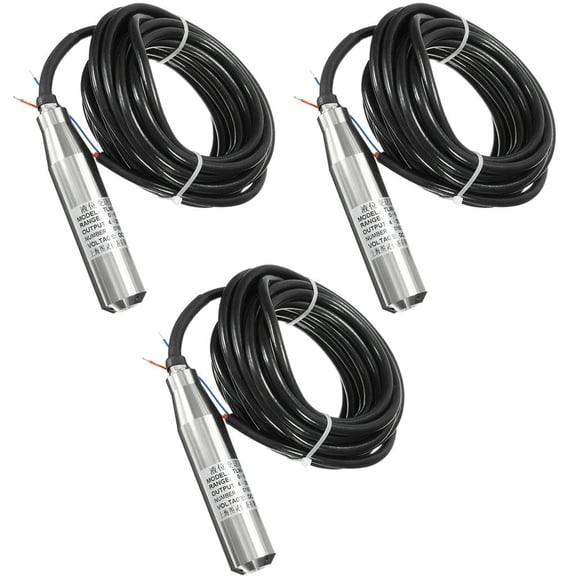 QSTDGVPW amleso 3xSubmersible Water Level Transducer Liquid Level Transducer 5m Range 4