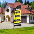 thumbnail image 1 of QSUM Auto Service Feather Flag Kit,7FT  Auto Body Shop Advertising Banner,Auto Repair Shop Business Signs, 1 of 3